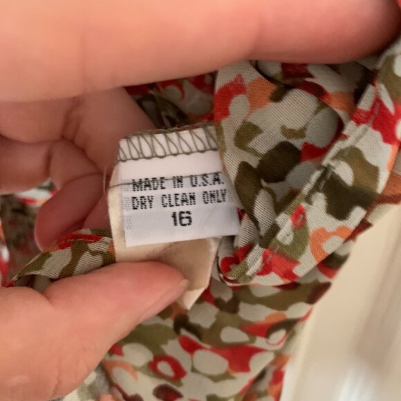 VINTAGE GIANNI MULTICOLOR BLOUSE - Picture 3 of 5